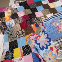 چهل تیکه با پارچه نو ملافه گرفته|سرویس روتختی|مسجد سلیمان, |دیوار