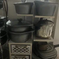 میزاتو استند قابلمه|آب‌چکان و نظم‌دهنده ظروف|مشهد, شهرک مهر آباد|دیوار
