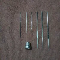 سوزن بزرگ ۹ سانت و میل کاموا و انگشت دونه