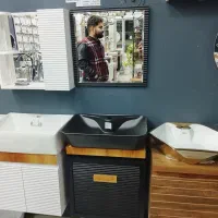 روشویی کابینتی بامبو مشکی آگهی ۷٪ توالت فرنگی