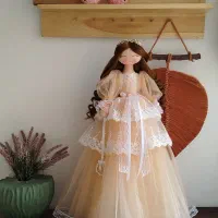 عروسک تیلدا ،فرشته|اسباب‌بازی بچه|قم, قلعه کامکار|دیوار