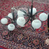 دو عدد لوستر ۵ شاخه