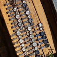 ساعت ست کلاسیک موتور ژاپن صفحه ساده