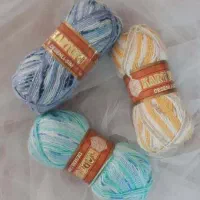 کاموا زیبا و خوش رنگ و سیمی دار. (اصل ترک)