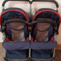 کالسکه دوقلو خارجی|کالسکه و لوازم جانبی|قم, عمار یاسر|دیوار