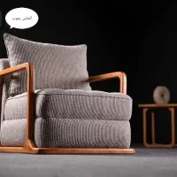 مبل راحتی مینی مال جدید چوب راش|مبلمان خانگی و میز عسلی|قم, دروازه چوبی|دیوار