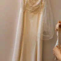 لباس نامزدی نو بسیار شیک و راسته گردنبد دار وتور|لباس|پاکدشت, پاکدشت (مامازند)|دیوار