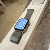 اپل واچ‌استیل سری 6 سایز ۴۴ جذاب با بند میلانس