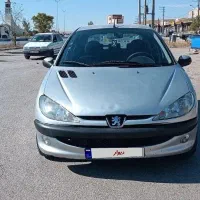 پژو ۲۰۶ مدل ۸۳ نقره ای|خودرو سواری و وانت|بستان آباد, |دیوار