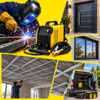 جوشکاری سیار رابیتس کاری و نصب در پنجره