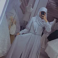 چادر جواهر دوزی عروس لباس محضر چادر حرم عروس|لباس|مشهد, قائم|دیوار