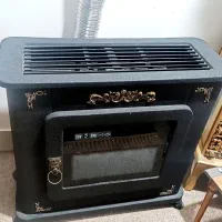 بخاری طرح شومینه|بخاری، هیتر، شومینه|بهبهان, |دیوار