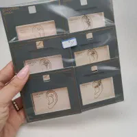 پک شش عددی پیرسینگ ابکاری طلا