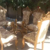 میز ناهارخوری سلطنتی|میز و صندلی غذاخوری|تاکستان, |دیوار