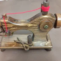 ماکت چرخ خیاطی و تابلو شاسی خیاطی