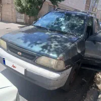 پراید ۸۲ بی رنگ سبز یشمی