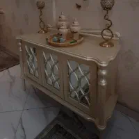 میز کنسول چوب راش