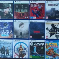 دیسک های بازی ps4/ps5 و استند
