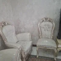 مبل استیل 11 نفره و نهارخوری 4 نفره تماما چوب راش|مبلمان خانگی و میز عسلی|ری, فیروزآبادی|دیوار