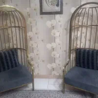 صندلی فلزی شاه نشین