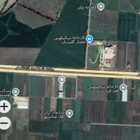 زمین مناسب امور خدماتی و توریستی قابل تهاتر|فروش زمین و ملک کلنگی|آزادشهر, |دیوار