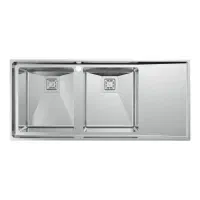 سینک ظرفشویی استیل البرز مدل 952 لگن راست(پلمپ)