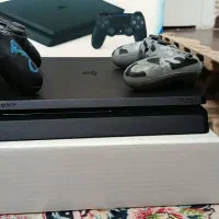 پلی استیشن۴ اسلیم ps4slim درحداکبند ۱ترا ۲ دسته