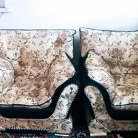 مبل تک نفره چرم پارچه میز جلو مبلی|مبلمان خانگی و میز عسلی|قم, شهرک توانیر|دیوار