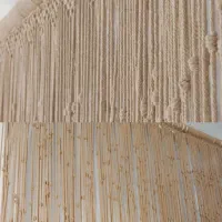 پرده مکرومه سفارشی|پرده، رانر، رومیزی|همدان, |دیوار