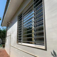 نرده استیل وحفاظ پشت پنجره