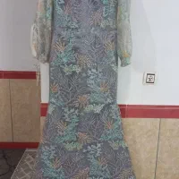 پیراهن مجلسی طوسی