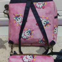 کیف مدرسه،کیف،دخترانه زنانه،بچگانه|کیف، کفش، کمربند|یزد, |دیوار