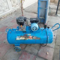 پمپ باد ۲۵۰ مفیدی و اره صابونی در حد نو