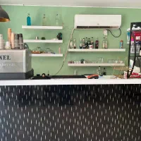 میز کانتر و شلف دیواری