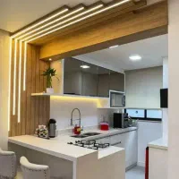 کابینت هایگلاس کمد دیواری ام ای اف جاکفشی تی وی