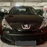 پژو 207 دنده ای TU5، کاملا صفر ، سقف فلز، مشکی1404