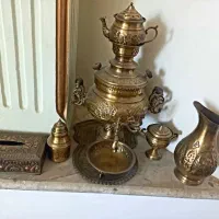 سرویس سماور قوری و چایخوری انتیک اصفهان