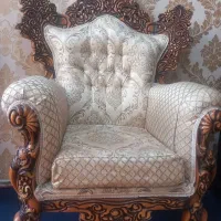 مبل چوبی هفت نفره