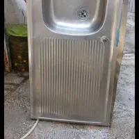 سینک طرفشویی. بخاری|آبچکان و نظمدهنده ظروف|ورامین, شهرک مدرس|دیوار