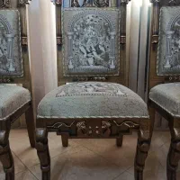 مبل ۱۷ نفره هخامنشی چوب گردو