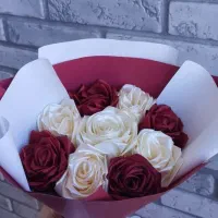 گل روبانی|گل مصنوعی|مشهد, شهید آوینی|دیوار