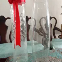 گلدان بزرگ بلوری