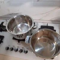 تعدادی قابلمه و ماهی تابه استیل|ظروف پخت‌وپز|تهران, خواجه نصیر طوسی|دیوار