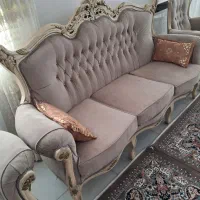 مبل سلطنتی و میز نهار خوری
