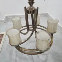 لوستر 5 شاخه|لوستر و چراغ آویز|رشت, توشیبا|دیوار