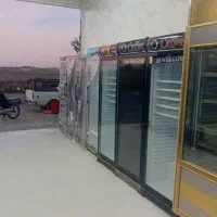 یخچال ایستاده مشکی طلایی|فروشگاه و مغازه|قم, نوقطار|دیوار