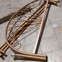 تخت خواب فلزی|تخت و سرویس خواب|کازرون, |دیوار