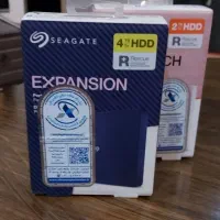دو عدد هارد اکسترنال SEAGATE ( آکبند و پلمب )