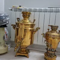 ۲ تا سماور  و چراغ نفتی
