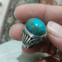 انگشتر نقره فیروزه .اوپال.فیلی|جواهرات|اردبیل, |دیوار